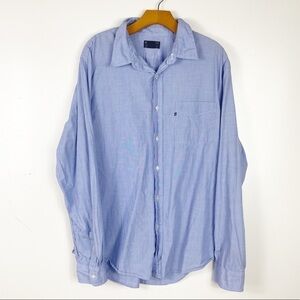 Polo Jeans Company Men's Blue Button Down Shirt